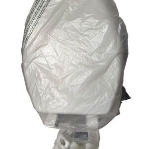 Mayfair by Bemis Elongated 18.5 inch l White Enameled Toilet Seat Cover NIB